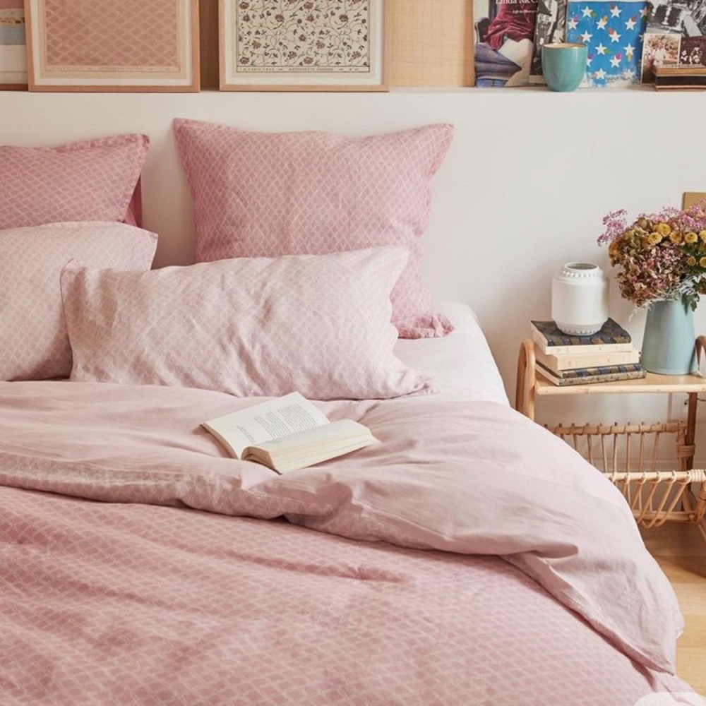 Sezane x Antoinette Poisson Linen Duvet Cover - NWOT